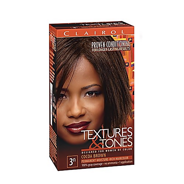 Clairol Textures & Tones Hair Color Cocoa Brown-3N.