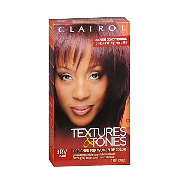 Clairol Textures & Tones Hair Color Plum-3RV