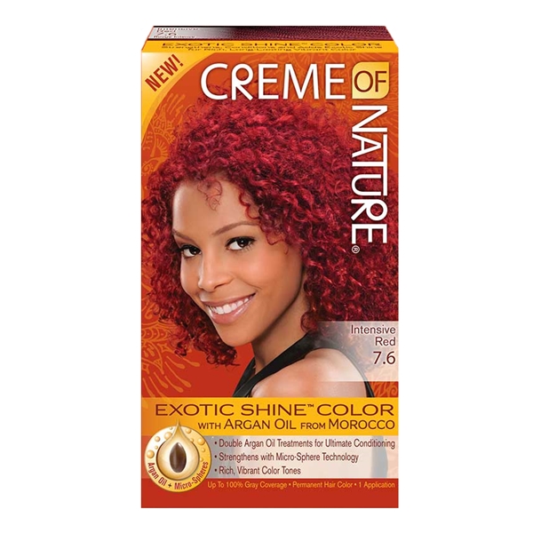 Creme of Nature Hair Color INTENSIVE RED 7.6