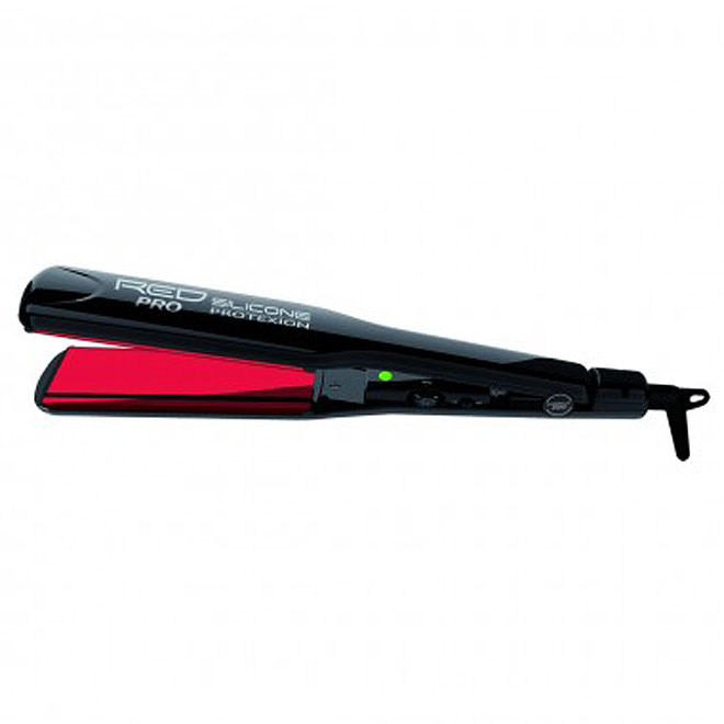 RED PRO SILICONE PROTEXION FLAT IRON 1-1/2"