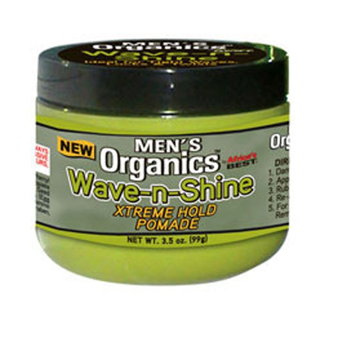 Africa's Best Men's Organics Wave-n-Shine Xtreme Hold Pomade 3.5 oz
