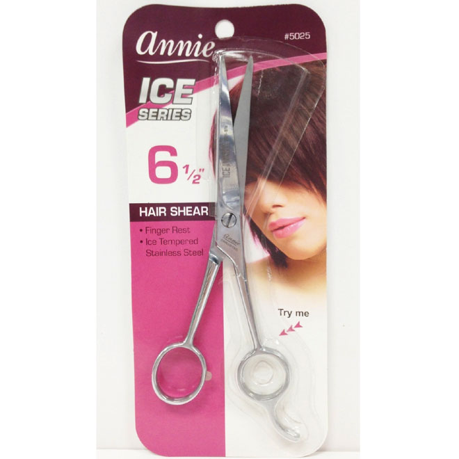 ANNIE ICE SERIES HAIR SHEAR 6 1/2" #5025