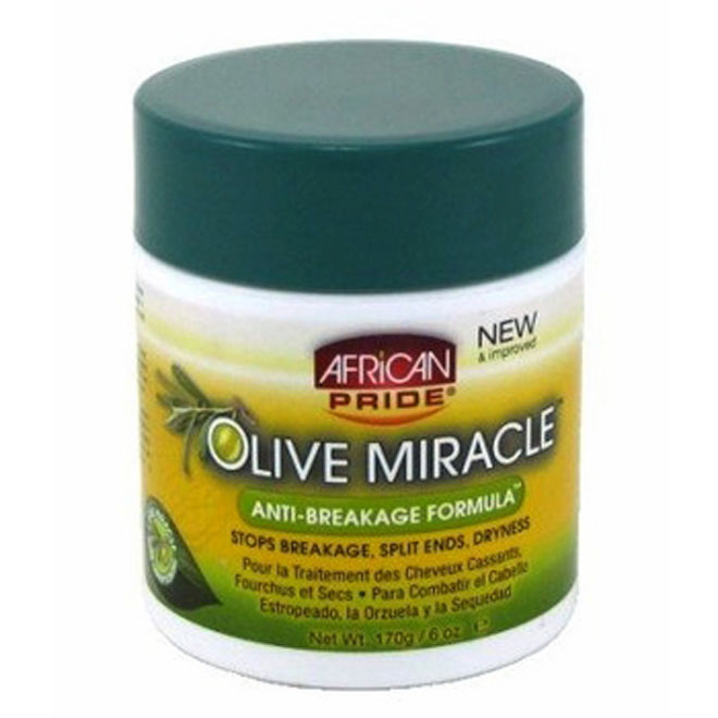 African Pride Olive Miracle Creme Anti-Breakage Formula 6oz