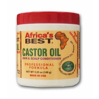 Africa's Best CASTOR OIL Hair & Scalp Conditioner 5.25 oz