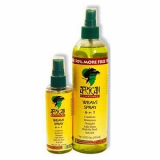 African Essence WEAVE Spray 6 IN 1 - 4 oz, 12 oz