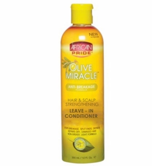 African Pride Olive Miracle Hair & Scalp Leave-in Conditioner 12 oz