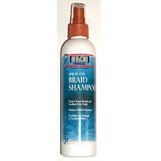 African Pride Braid Spray On Shampoo 8 oz