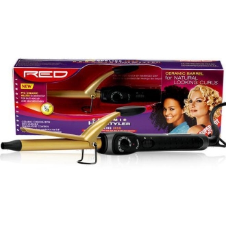 RED BY KISS  CERAMIC  CURLING IRON