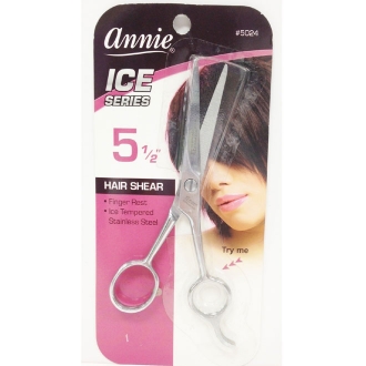 ANNIE ICE SERIES HAIR SHEAR 5 1/2"  #5024