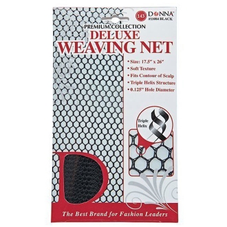 Donna Collection Deluxe Weaving Net - Black #11084
