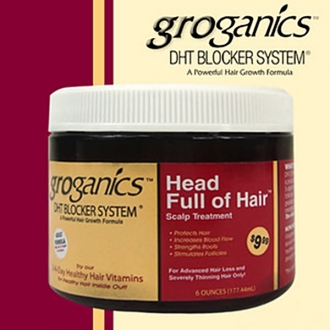 Groganics HEAD FULL of HAIR 6oz