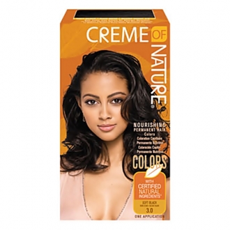 Creme of Nature Hair Color SOFT BLACK 3.0