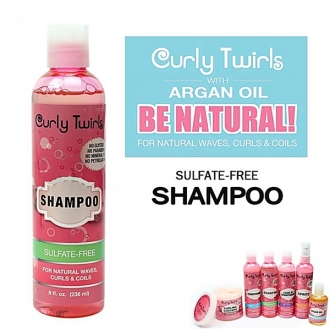 Curly Twirls Sulfate-Free Shampoo 8oz