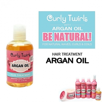 Curly Twirls Hair Treatment Argan oil 4oz