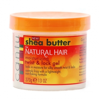 Cantu Shea Butter for Natural hair Moisturizing Twist & Lock Gel 13oz