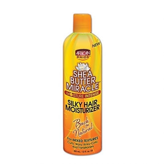 African Pride Shea Butter Miracle Silky Hair Moisturizer 12oz