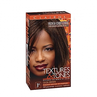 Clairol Textures & Tones Hair Color Cocoa Brown-3N