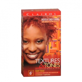 Clairol Textures & Tones Hair Color Ruby Rage-6R