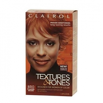 Clairol Textures & Tones Hair Color Flaming Desire-8RO