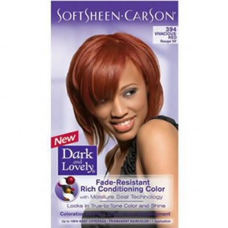 Dark & Lovely Hair Color Vivacious Red #394