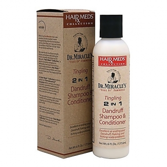 Dr.Miracle's Tingling 2 In 1 Dandruff Shampoo & Conditioner 6oz