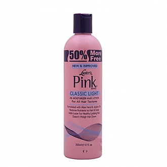 Luster's Pink Classic Light Oil Moisturizer Hair Lotion 12oz