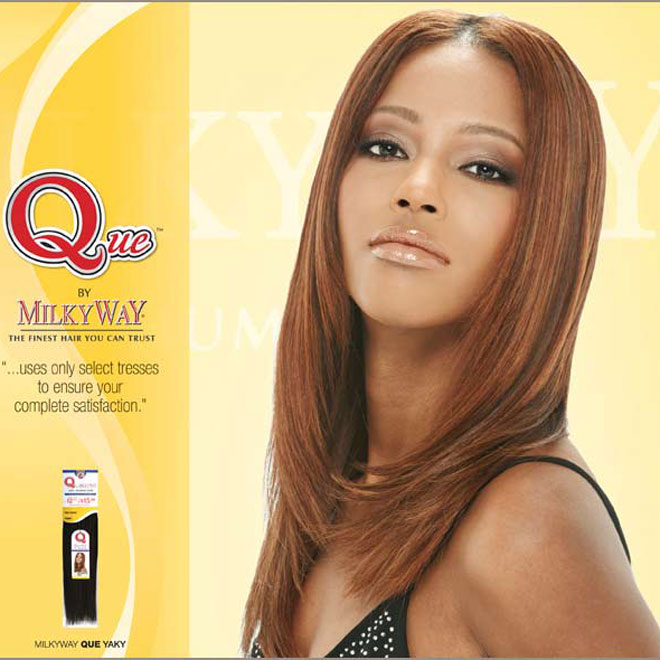 Milky Way Que Human Hair Yaky Weave