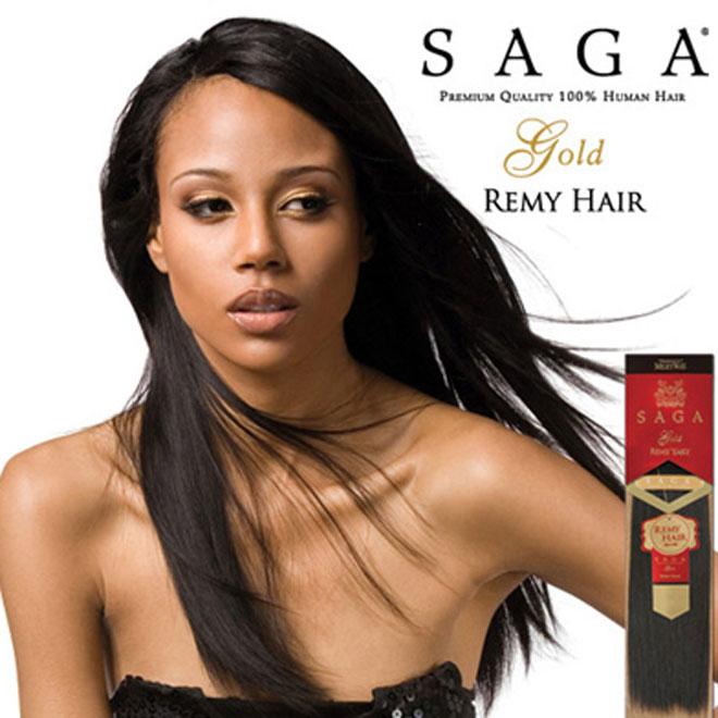 Saga Gold 100% Remi Human Weave - Saga Gold Remy